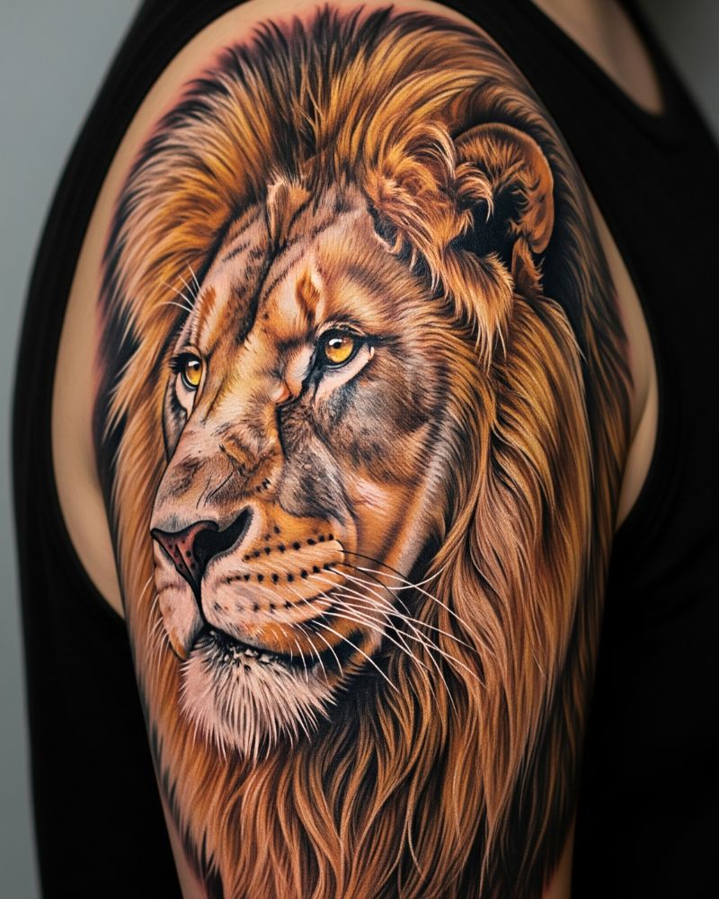 Significado da tatuagem de leão