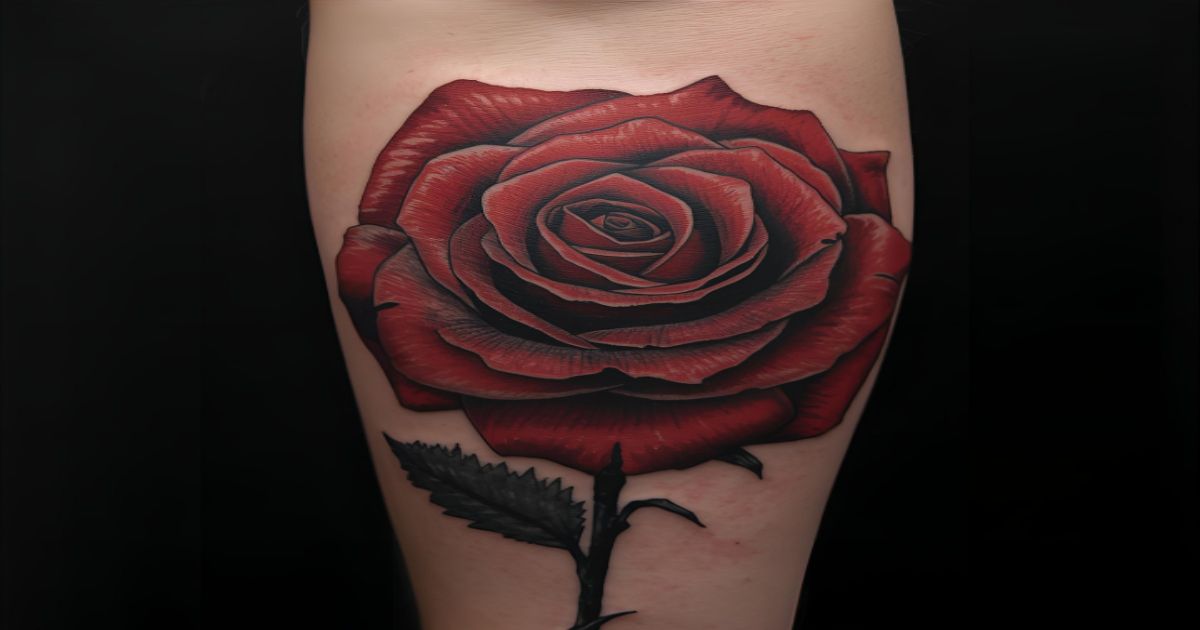 Significado da tatuagem de rosa