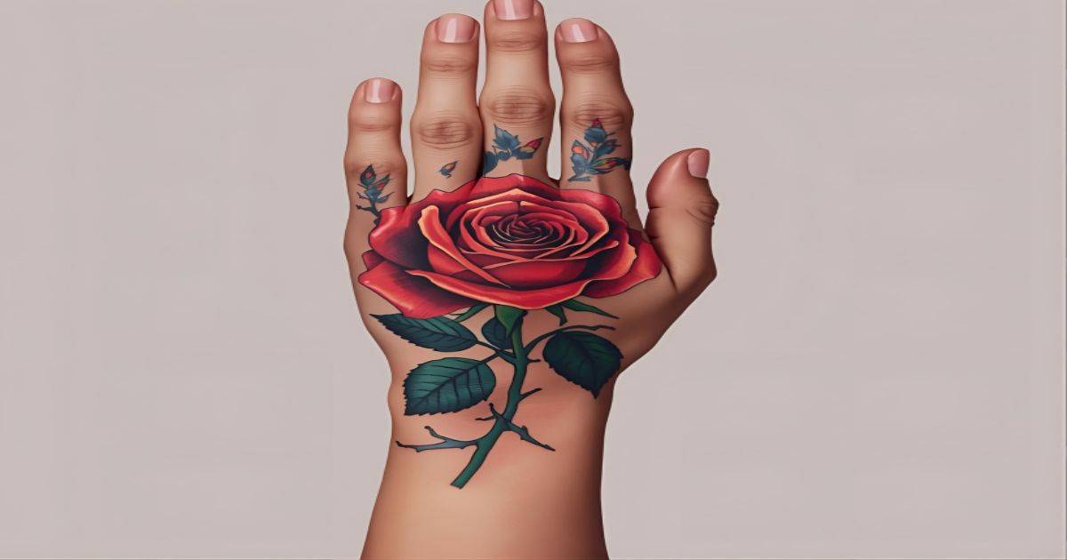 Significado da tatuagem de rosa