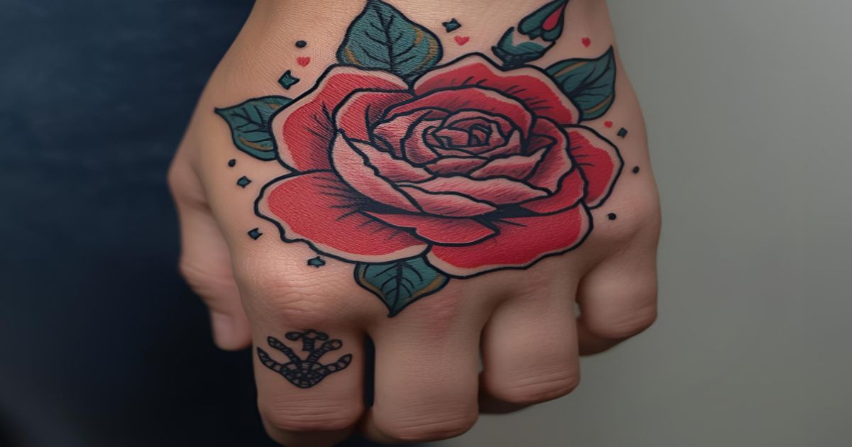 Significado da tatuagem de rosa