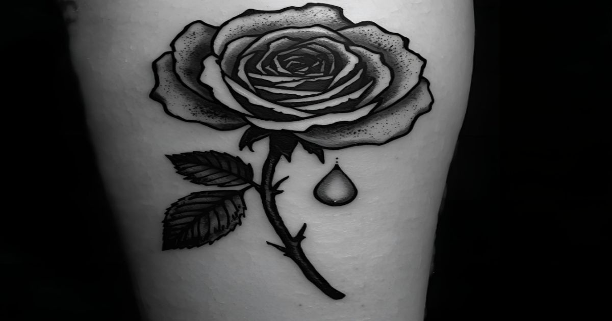 Significado da tatuagem de rosa