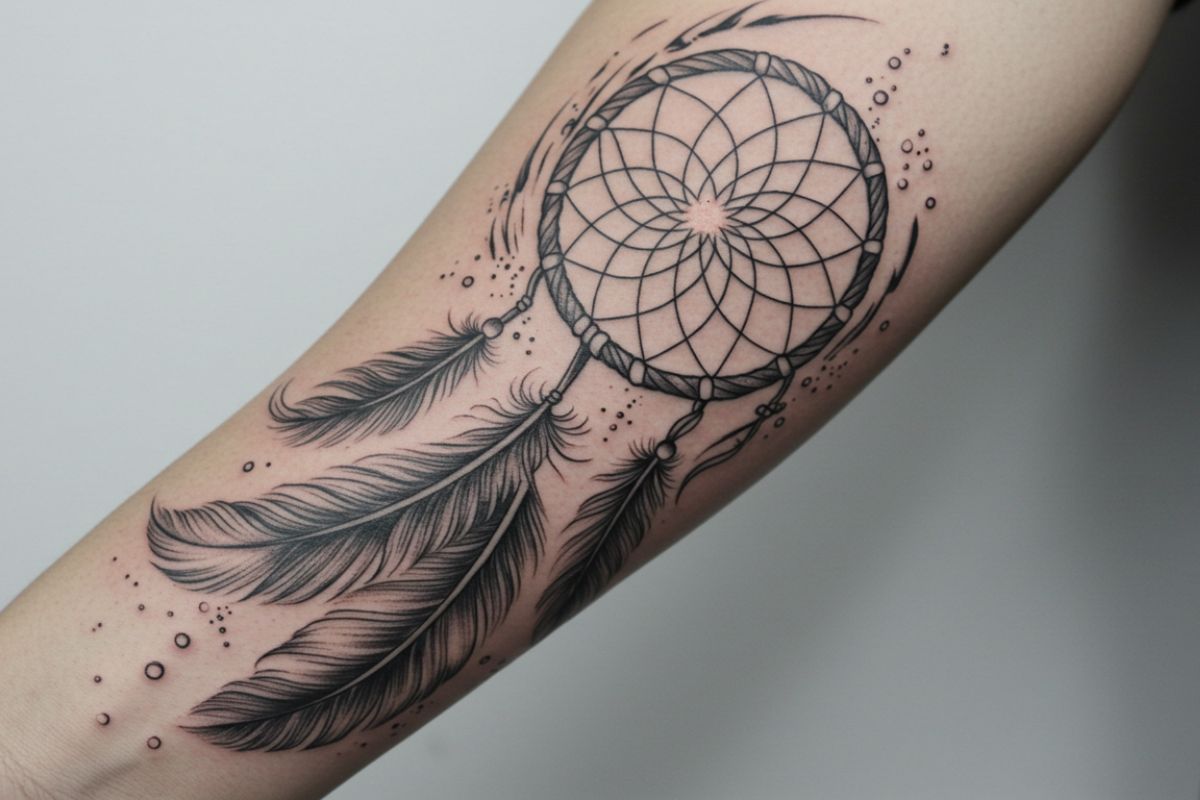 Significado da tatuagem do filtro dos sonhos