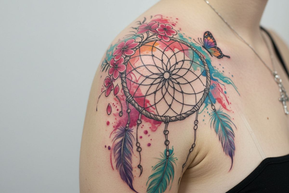 Significado da tatuagem do filtro dos sonhos