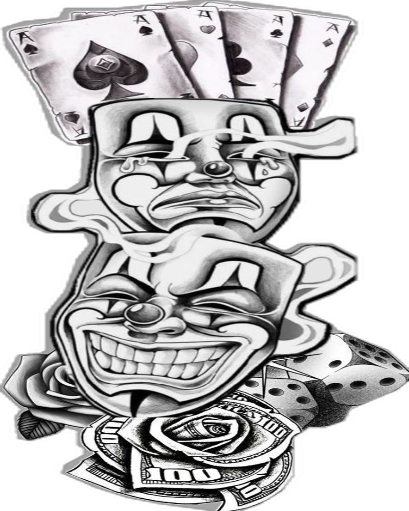 Tatuagem Chora Agora Ri Depois