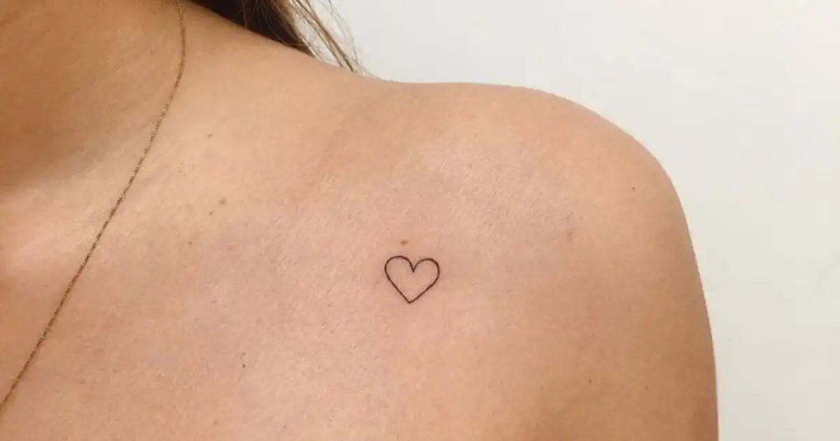 Tatuagem de Coração no Ombro Significado