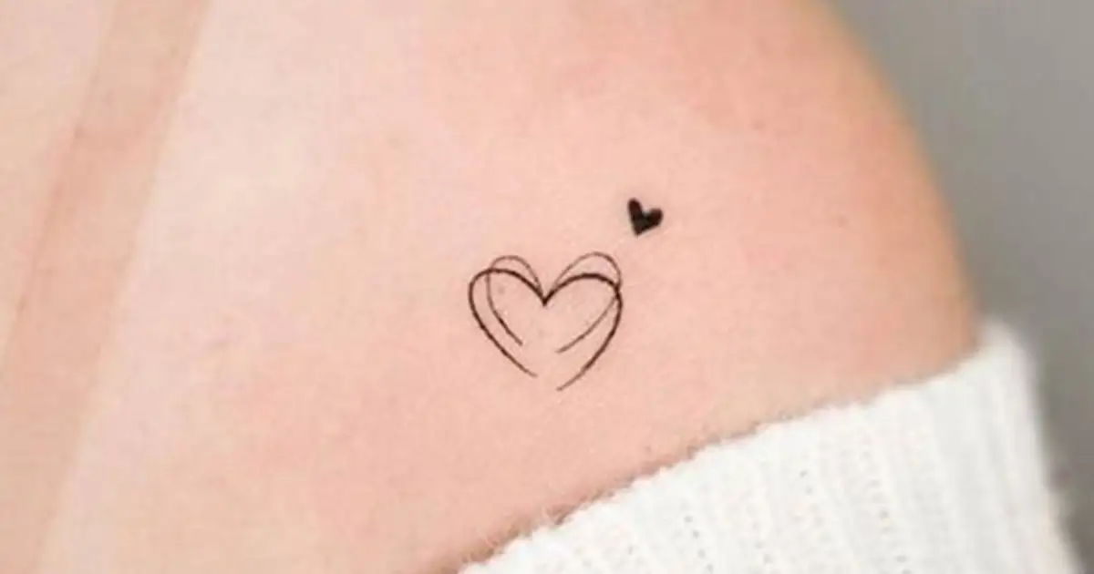Tatuagem de Coração no Ombro Significado