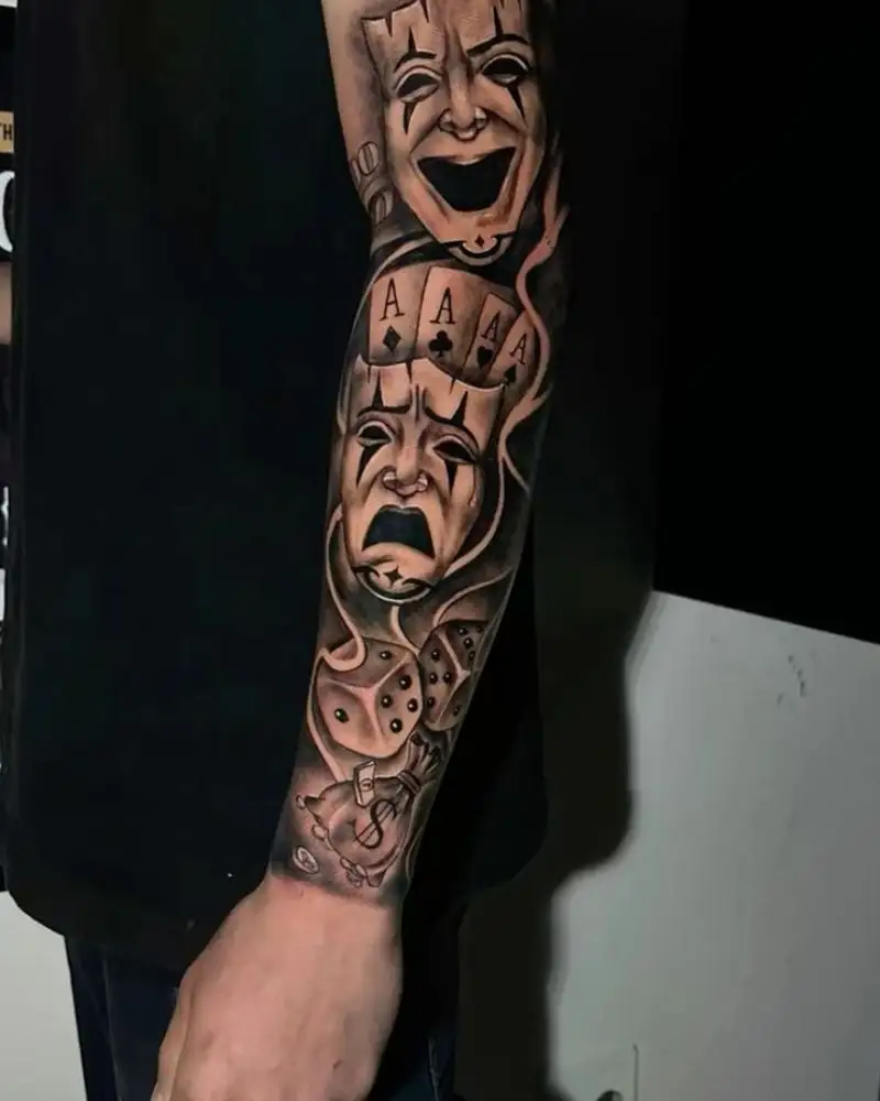 50 Tatuagens Chora Agora Ri Depois: Veja Inspirações e o Significado
