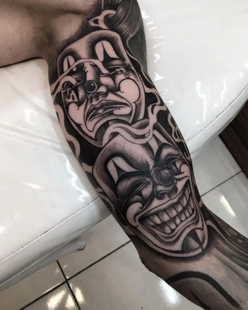 tatuagem Chora Agora Ri Depois