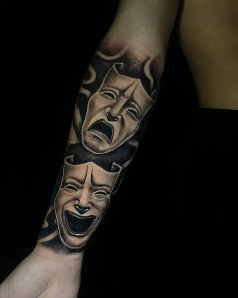 tatuagem Chora Agora Ri Depois
