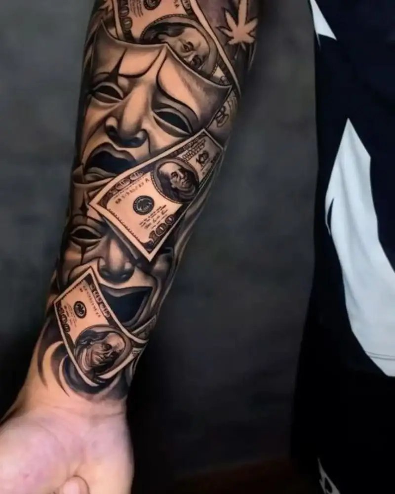 tatuagem Chora Agora Ri Depois
