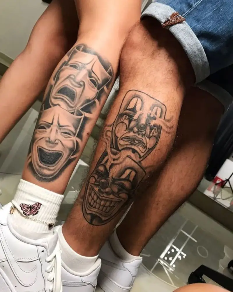 tatuagem Chora Agora Ri Depois