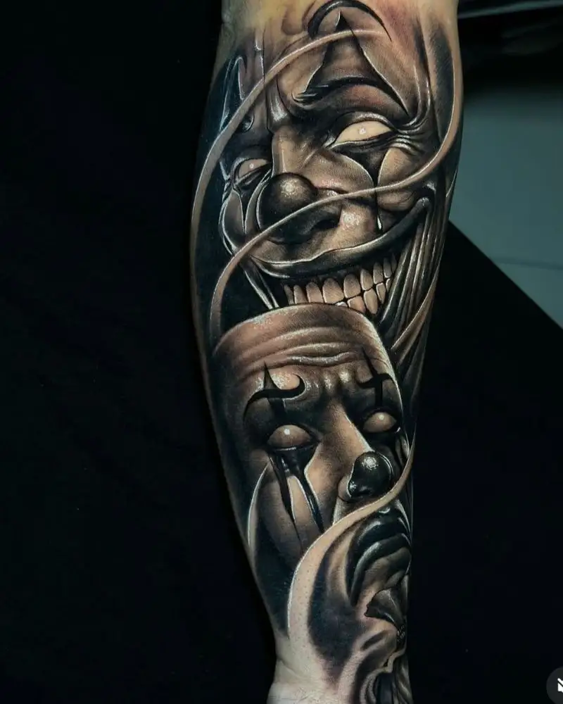 tatuagem Chora Agora Ri Depois