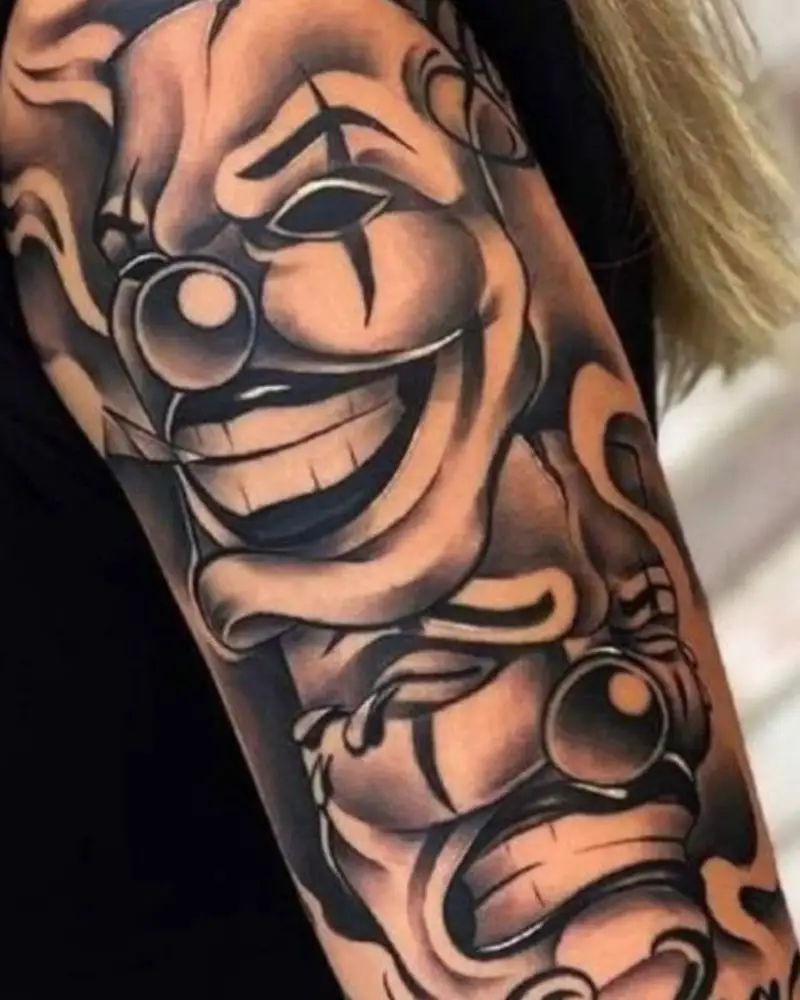tatuagem Chora Agora Ri Depois