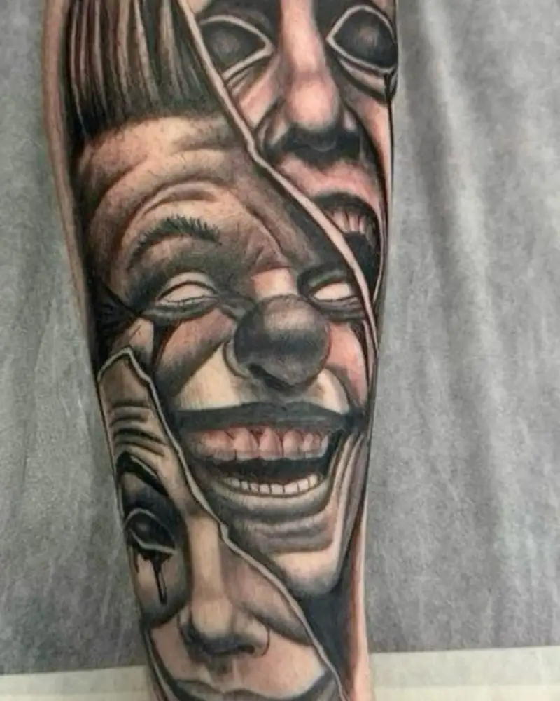 tatuagem Chora Agora Ri Depois