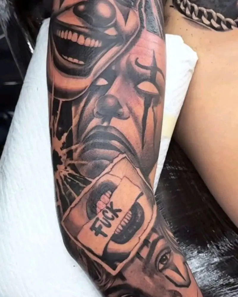 tatuagem Chora Agora Ri Depois