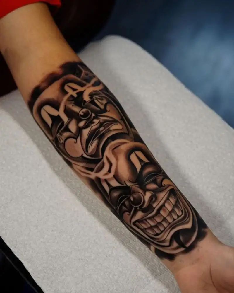 tatuagem Chora Agora Ri Depois