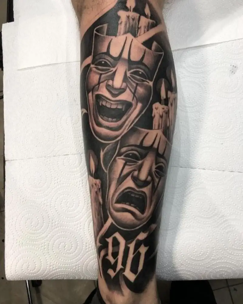 tatuagem Chora Agora Ri Depois