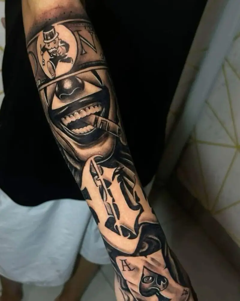 tatuagem Chora Agora Ri Depois