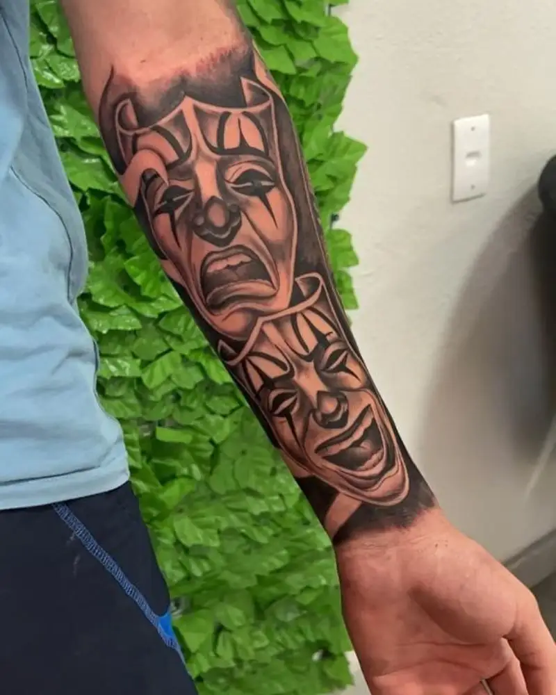 tatuagem Chora Agora Ri Depois