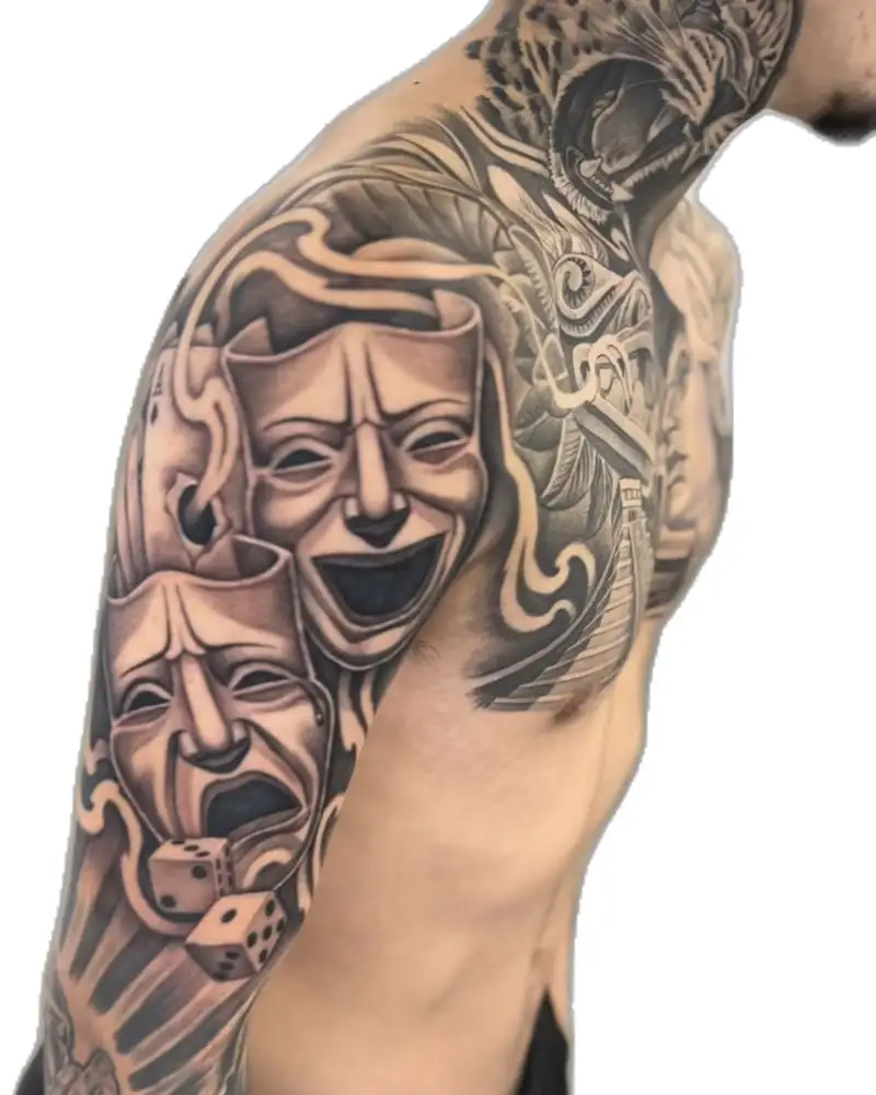 tatuagem Chora Agora Ri Depois