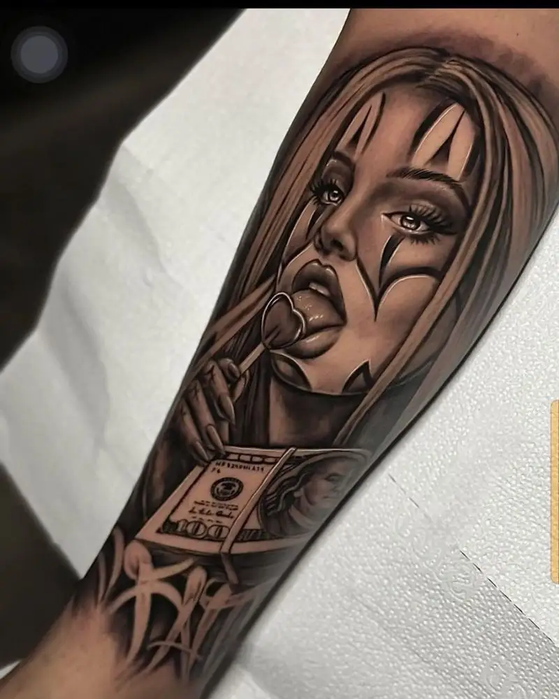 tatuagem Chora Agora Ri Depois