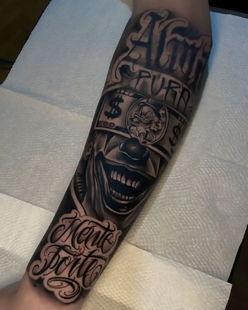 tatuagem Chora Agora Ri Depois