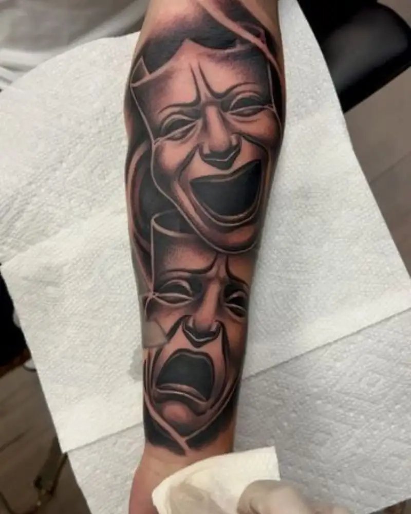 tatuagem Chora Agora Ri Depois
