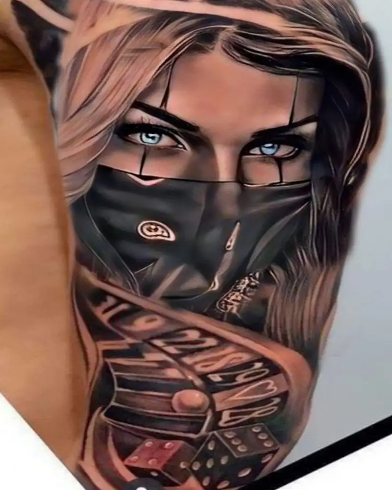 tatuagem Chora Agora Ri Depois