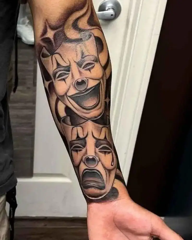 tatuagem Chora Agora Ri Depois