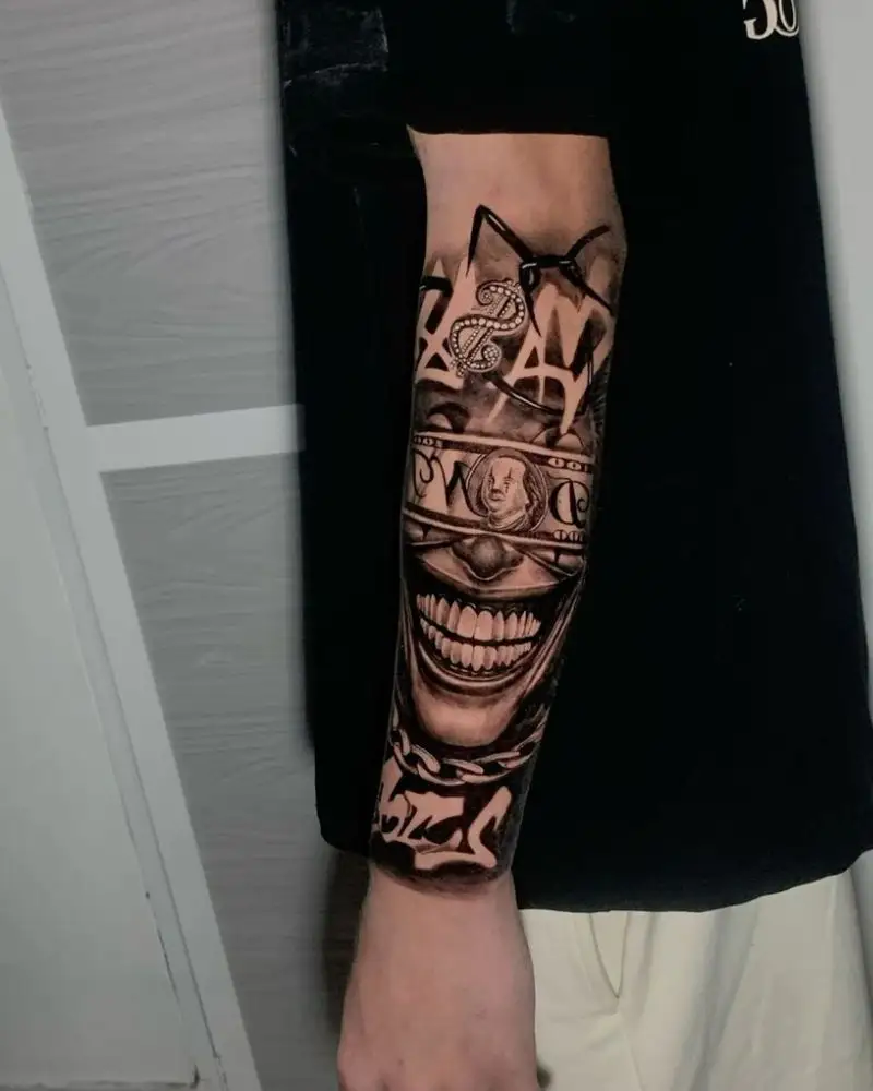 tatuagem Chora Agora Ri Depois