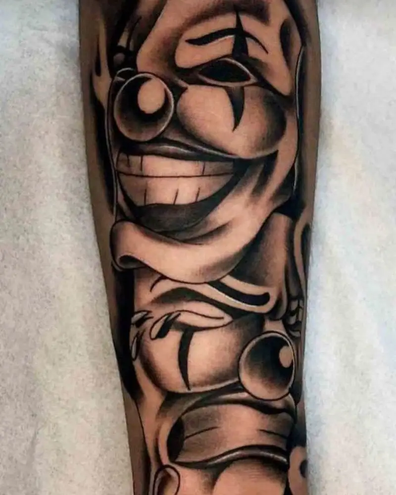 tatuagem Chora Agora Ri Depois