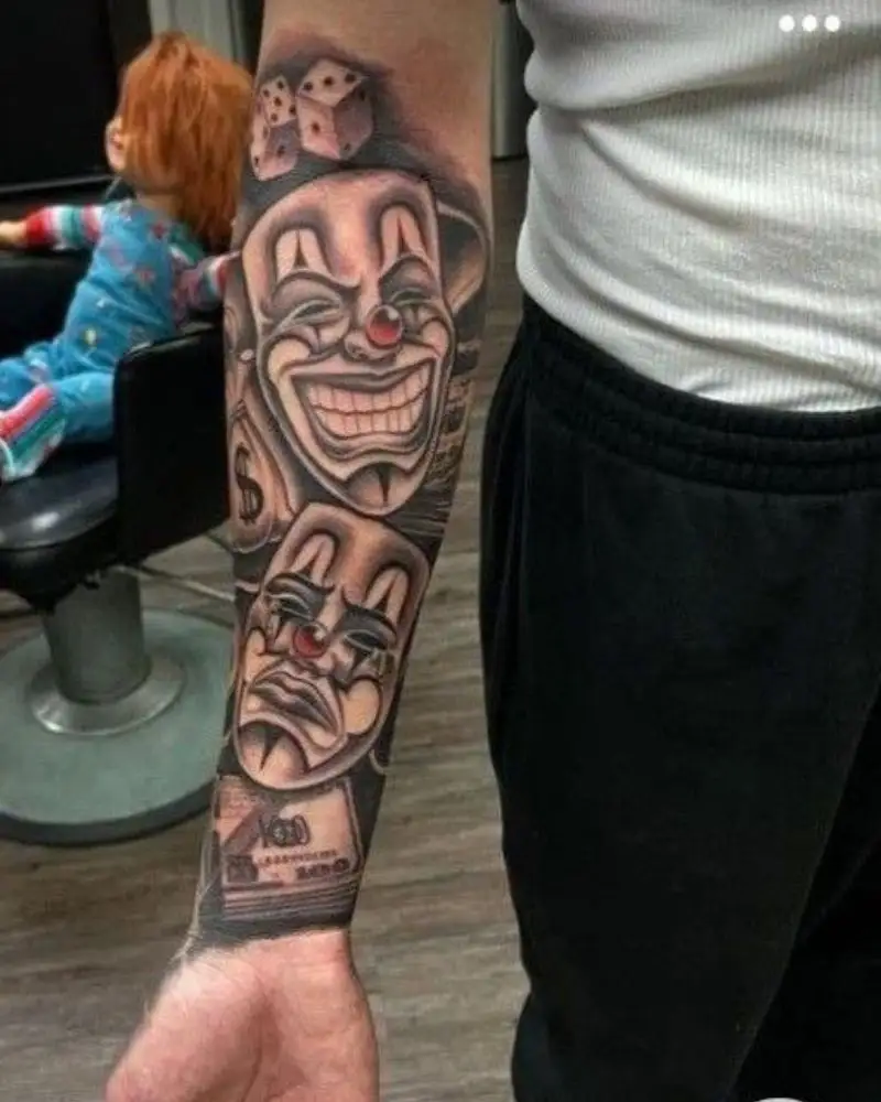 tatuagem Chora Agora Ri Depois